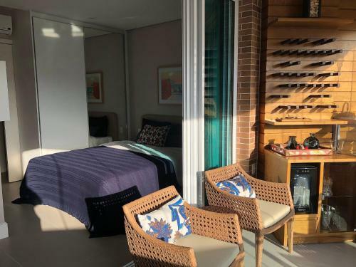 Apartamento Estanconfor Santos Com Vista Mar
