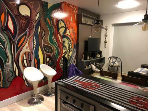 Apartamento Book Santos ?unlimited 1413 ? Modernidade E Arte