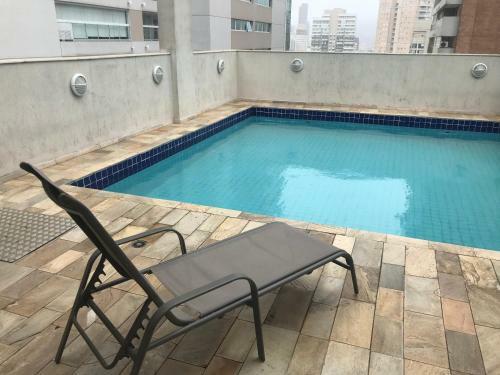 Apartamento Um Loft No Cora��o Do Gonzaga Em Santos