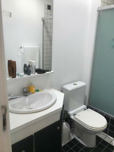 Apartamento Um Loft No Cora��o Do Gonzaga Em Santos