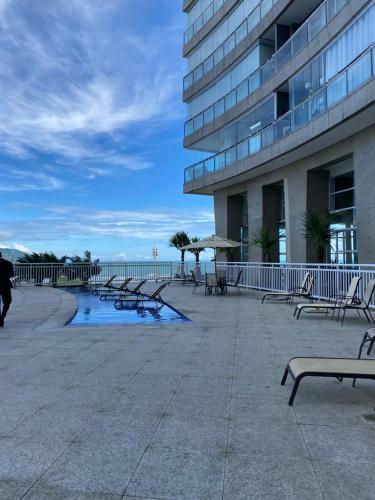 Apartamento Unlimited Ocean Front 1612, Melhor Lazer de Santos