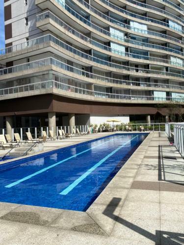 Apartamento Unlimited Ocean Front 1612, Melhor Lazer de Santos