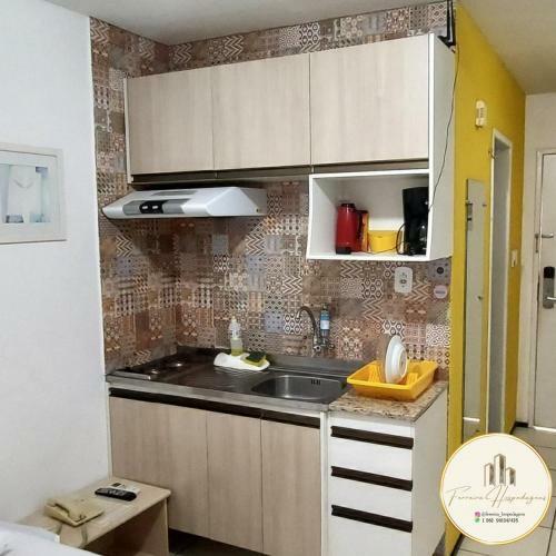 Apartamento Flat Bell�gio Est�dio - Ferreira Hospedagens