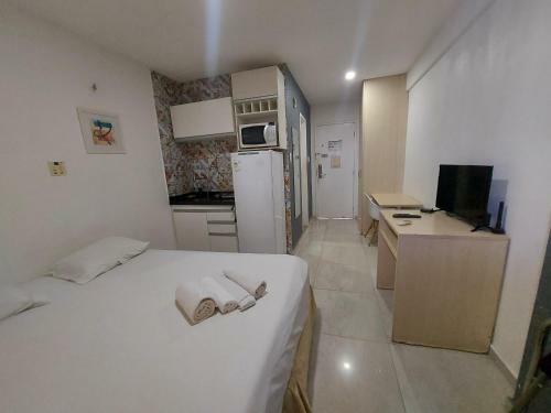 Apartamento Flat Bell�gio Est�dio - Ferreira Hospedagens