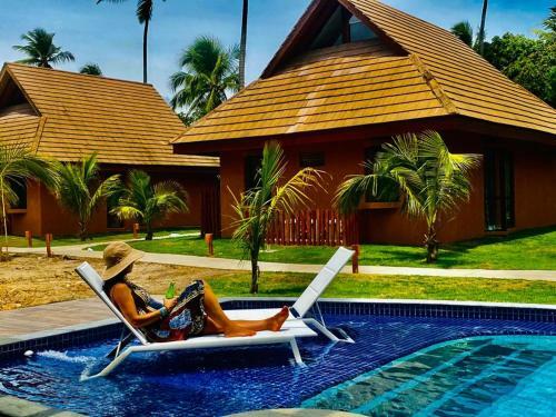 Eco Resort, Bangal� - 2 Su�tes, 1 Quarto Com Beliche, Sala E Cozinha Completa