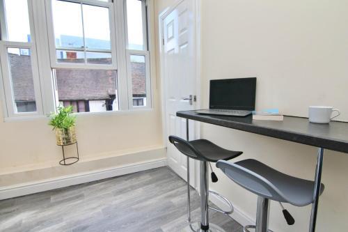Apartamento Cute Studio 4 Mins Walk To Planet Ice, Sleeps 3