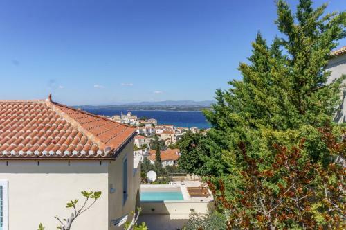 The Great Gatsby 6br Villa Overlooking Spetses Old Town