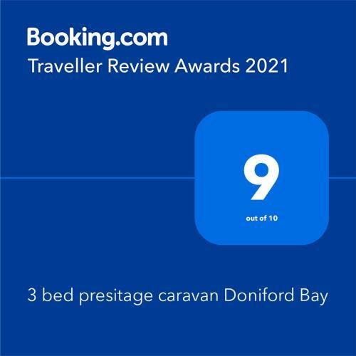 3 Bed Presitage Caravan Doniford Bay