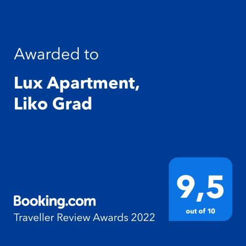 Lux Apartment, Liko Grad