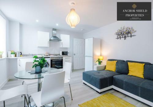 Beautiful 2 Bed Apartment - Wifi & Free Parking