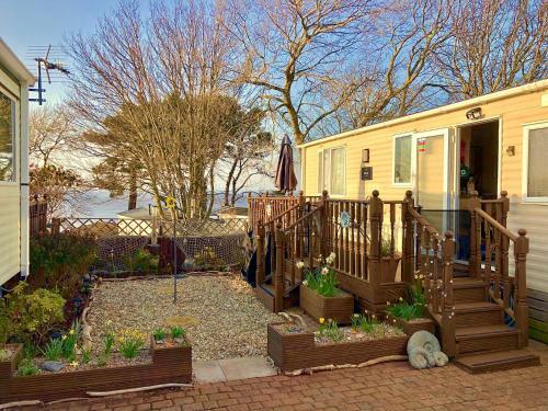 Apartamento Comfy Modern Caravan With Views Of Somerset Coast