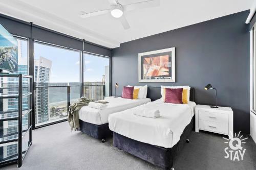 Apartamento Circle On Cavill - 1 Bedroom + Study Spa Ocean View ? Q Stay