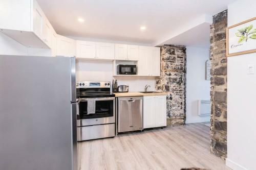 Apartamento Modern Meets Rustic- 2 Bedroom In Old Quebec