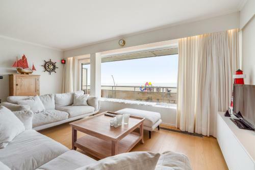 Apartamento Kindvriendelijk App Met Frontaal Zeezicht &garage