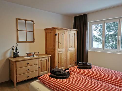 Apartamento Ferienwohnung Pontresina - Chesa Andrea - Gartensitzplatz