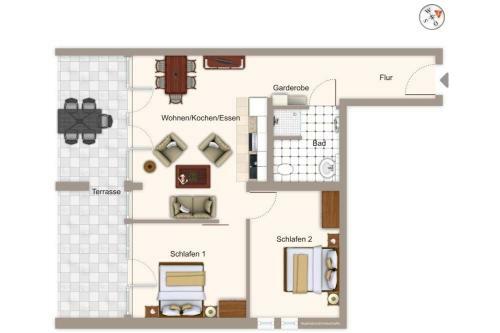 Apartamento Deichh�user Anna K�ste Deichh�user Anna K�ste 6-23