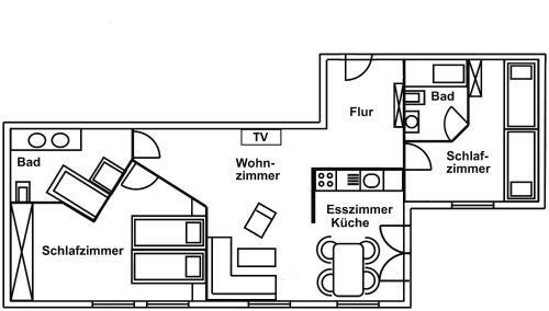 Apartamento Ferienwohnungen Scheibenhaus