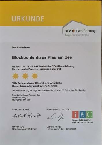 Blockbohlenhaus Plau Am See