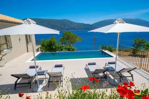 Luxury Private Villa Liberty With Pool In Fiskardo