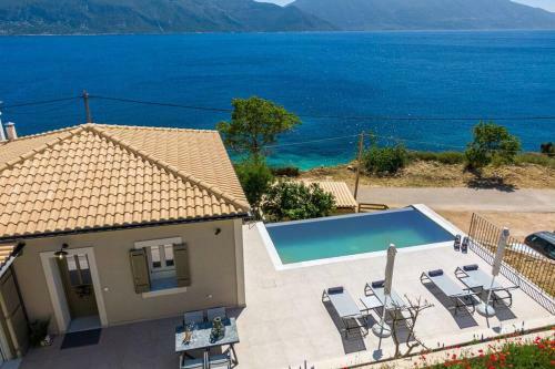 Luxury Private Villa Liberty With Pool In Fiskardo