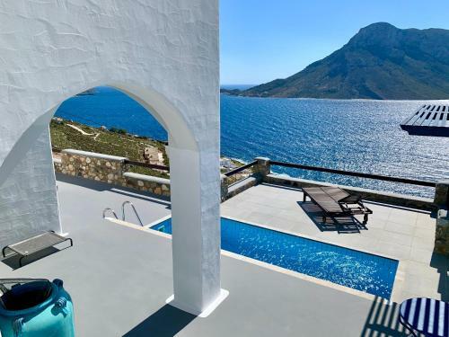 Kastelli Blu Sky - Luxury Designer Pool Villa With Yoga Platform