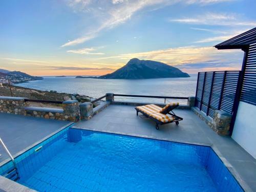 Kastelli Blu Sky - Luxury Designer Pool Villa With Yoga Platform