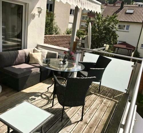Apartamento Luxuri�ses Studio Im Zentrum, Balkon, Kamin, Klima
