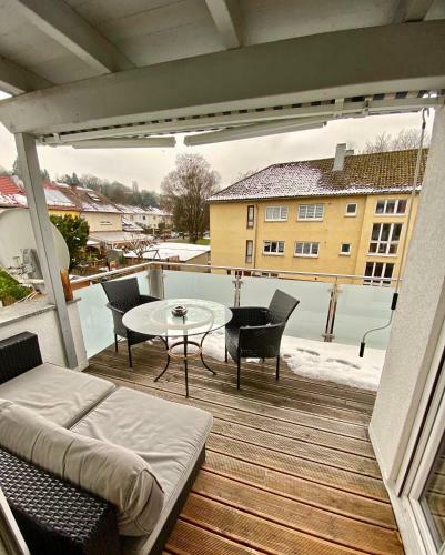 Apartamento Luxuri�ses Studio Im Zentrum, Balkon, Kamin, Klima