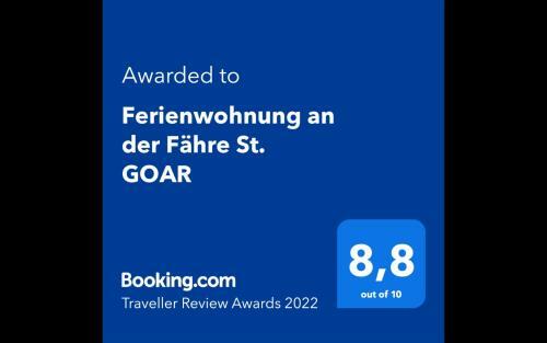 Apartamento Ferienwohnung An Der F�hre St. Goar