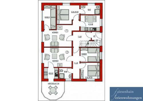 Apartamento Friesenhain Ferienwohnungen
