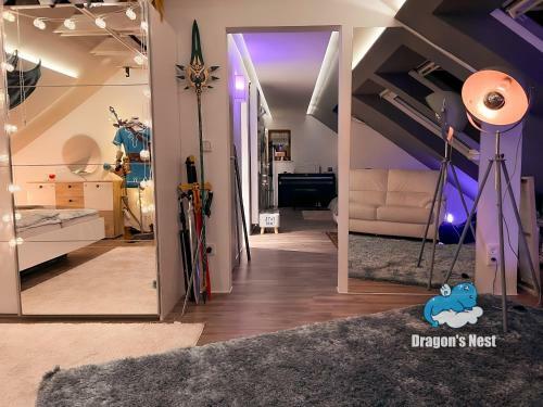 Apartamento Dragon?s Nest: Cozy & Modern Attic Loft Nuremberg