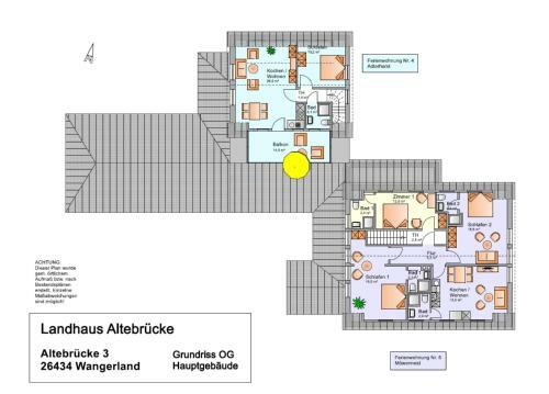 Apartamento Landhaus Altebr�cke, Ap 5 "m�wennest"