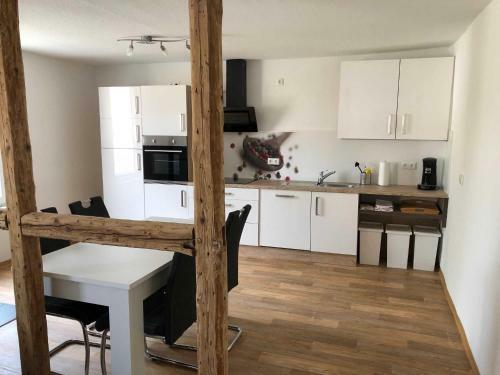 Apartamento Ferienwohnung Alpakas Im Nebel