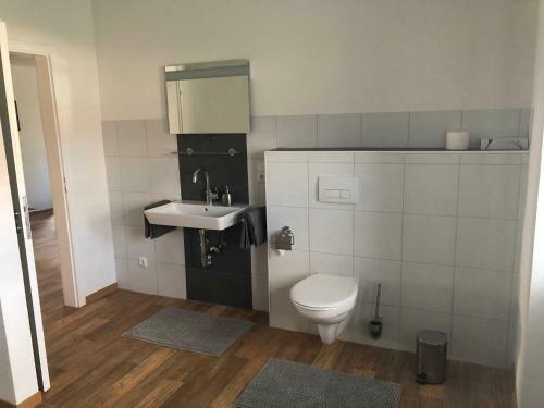 Apartamento Ferienwohnung Alpakas Im Nebel