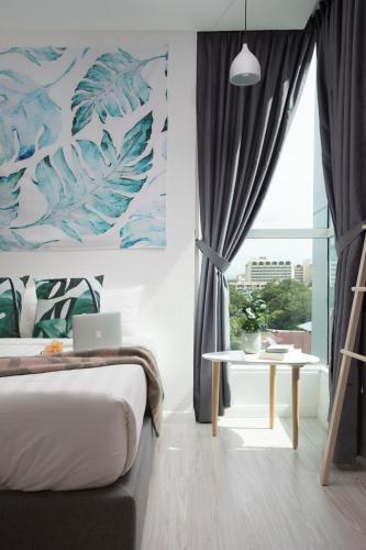 Apartamento Nature Inspired Downtown Family Pad (B6-32b)