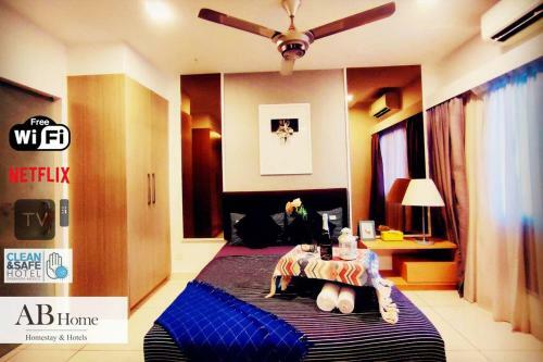 Apartamento Ab Home "work Suite" 1terbau #midvalley #southkey Jb