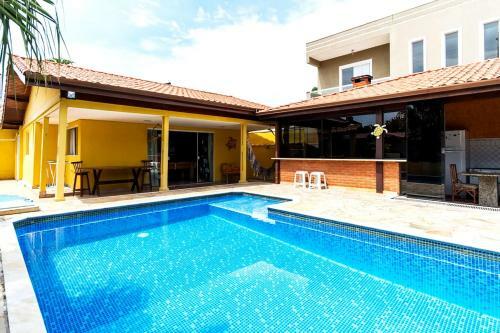 Caraguatatuba Casa Com Piscina, Churrasq E Wifi