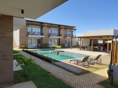 Apartamento Flat Praia Da Caueira - Flat Com Piscina A 100m Da Praia