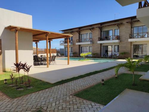 Apartamento Flat Praia Da Caueira - Flat Com Piscina A 100m Da Praia
