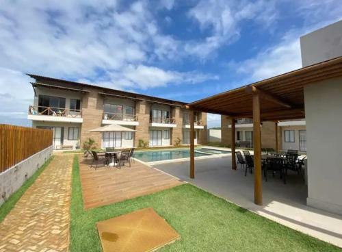 Apartamento Flat Praia Da Caueira - Flat Com Piscina A 100m Da Praia