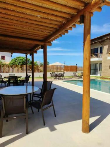 Apartamento Flat Praia Da Caueira - Flat Com Piscina A 100m Da Praia