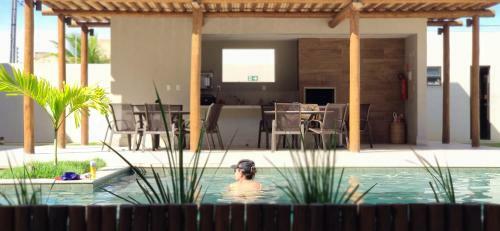 Apartamento Flat Praia Da Caueira - Flat Com Piscina A 100m Da Praia