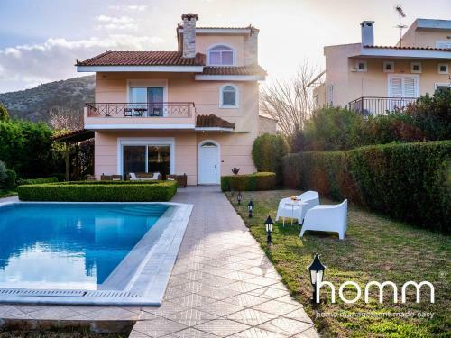 Villa Phoceus Homm Residence With Pool & Garden
