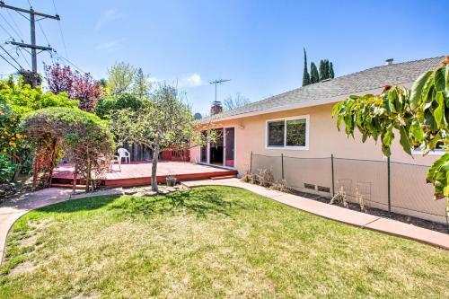 Bright San Jose House With Private Yard And Deck!