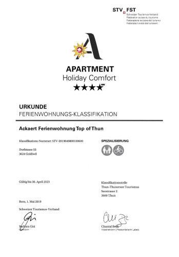 Apartamento Ackaert Ferienwohnung Top Of Thun