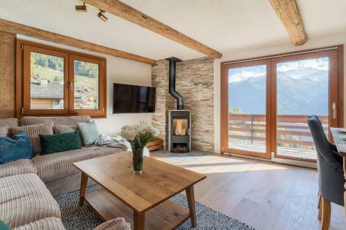 Apartamento Beautiful 2 Bed Apt Near Verbier, Ski Bus Access