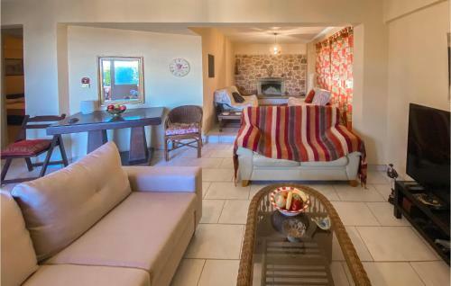 Stunning Apartment In Alepochori With 2 Bedrooms