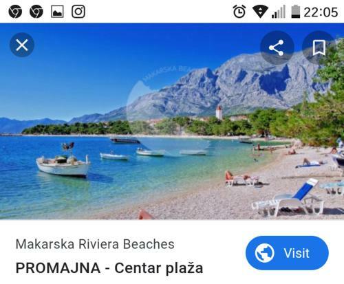 Apartamento Top Studio 7 Makarska Rivijera Promajna