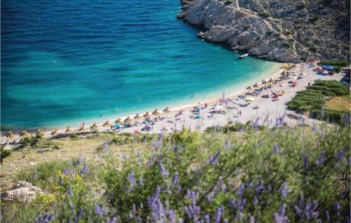 Stunning Apartment In Stara Baska With 1 Bedrooms