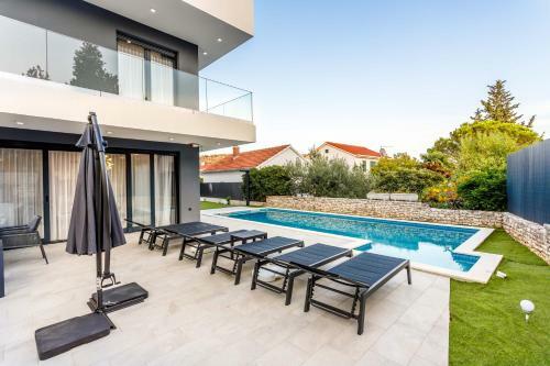 Neue Villa Skyline, Strand Und Zentrumn�he